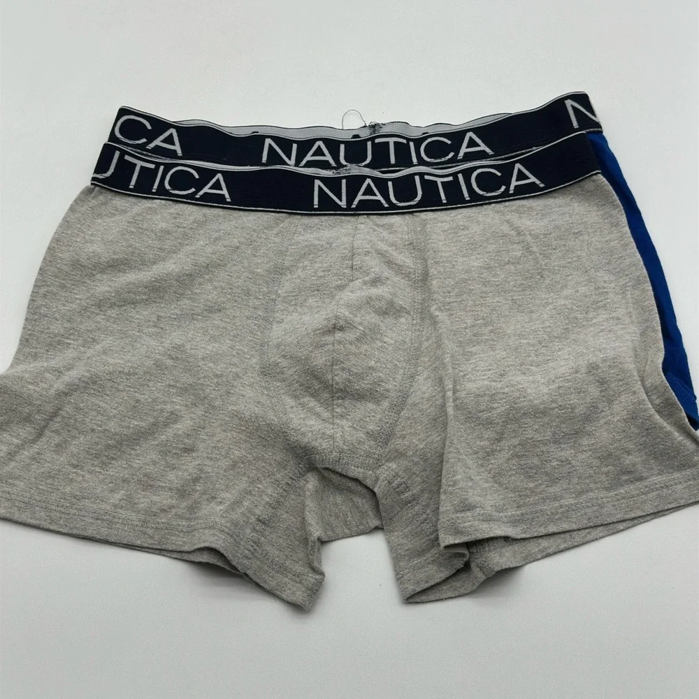 Nautica‎ Men's Blend Gray Boxer Brief Size (M) Underwear 2 pack